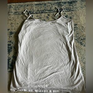 Women’s white cami tank top